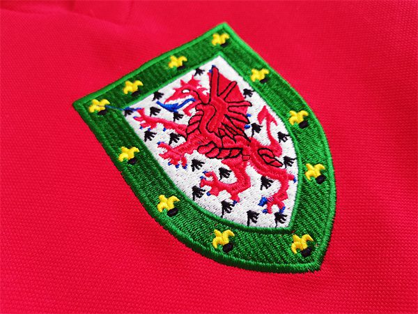 Wales Home Retro Shirt 1976-1979 - Image 5