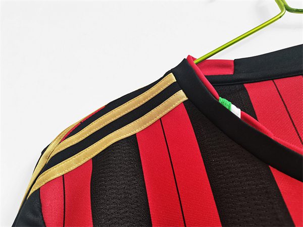 AC Milan Home long sleeve Retro Shirt 2013-2014 - Image 5