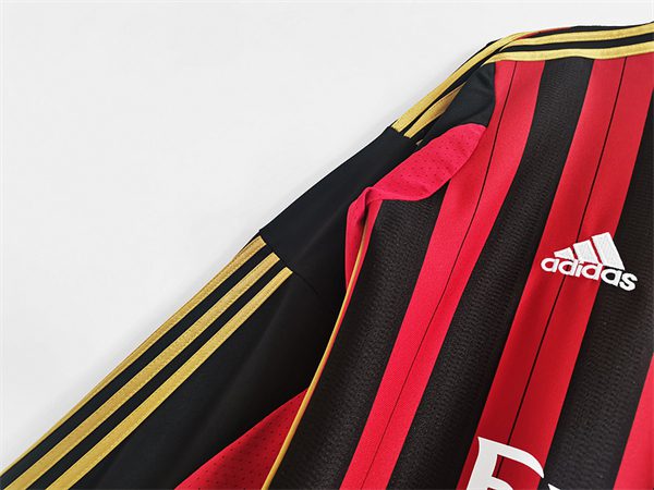 AC Milan Home long sleeve Retro Shirt 2013-2014 - Image 7