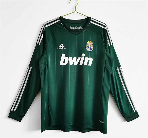 Real Madrid Third Long Sleeve Retro Shirt 2012 2013