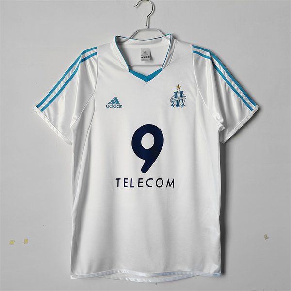 Olympique de Marseille Home Retro Jersey 2002 2003