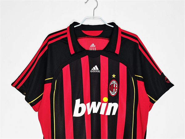 AC Milan Home Retro Jersey 2006 2007 - Image 3