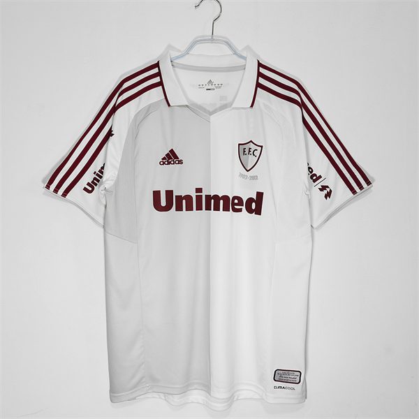Fluminense FC White 100 Anniversary Retro Jersey 2011 2012 Season