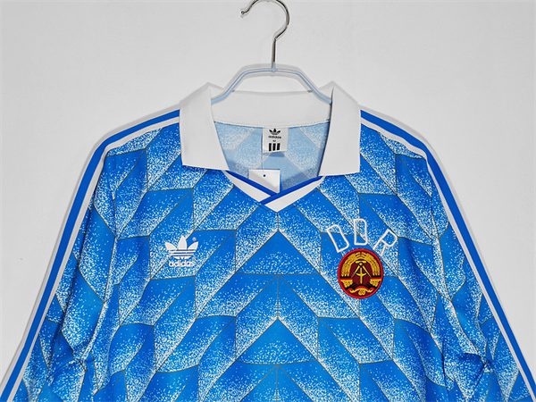 East Germany Long Sleeve retro jersey 1988 - Image 3