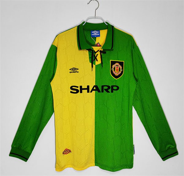 Manchester United Third Away Long Sleeve retro jersey 1992-1994
