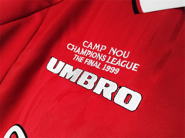 Manchester United Home Long Sleeve retro jersey 1999-2000 - Image 5