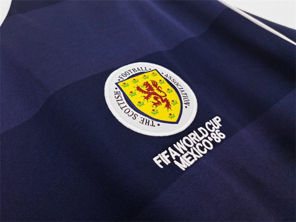 Scotland Home Retro Jersey 1987-1988 Season - Image 4