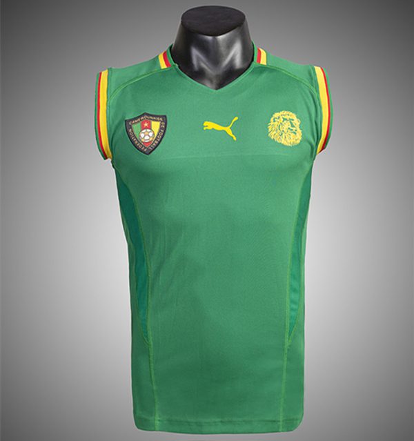 Cameroon Home Retro Shirt 2002