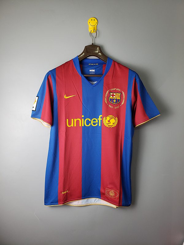 Barcelona Home Retro Shirt 2007 2008