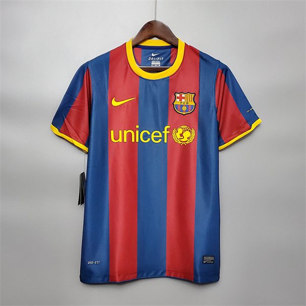 Barcelona Home Retro Jersey 2010 2011