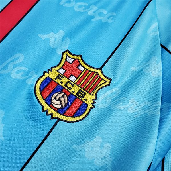 Barcelona Away Retro Jersey 1996 1997 - Image 4