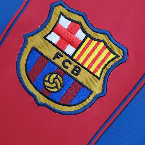 Barcelona Home Retro Shirt 2003 2004 - Image 5