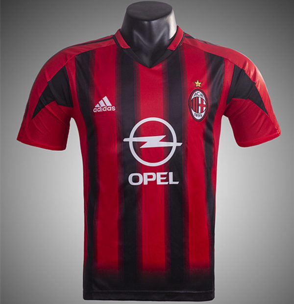 AC Milan Home Retro Shirt 2004 2005