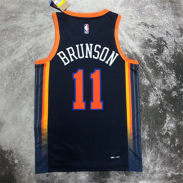 New York Knicks Jordan Jersey #11 Brunson 2022 2023 – Classical Shirt