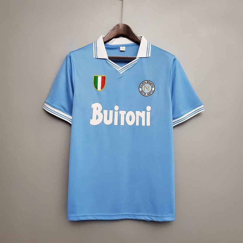 Napoli Home Retro Jersey 1986 1987