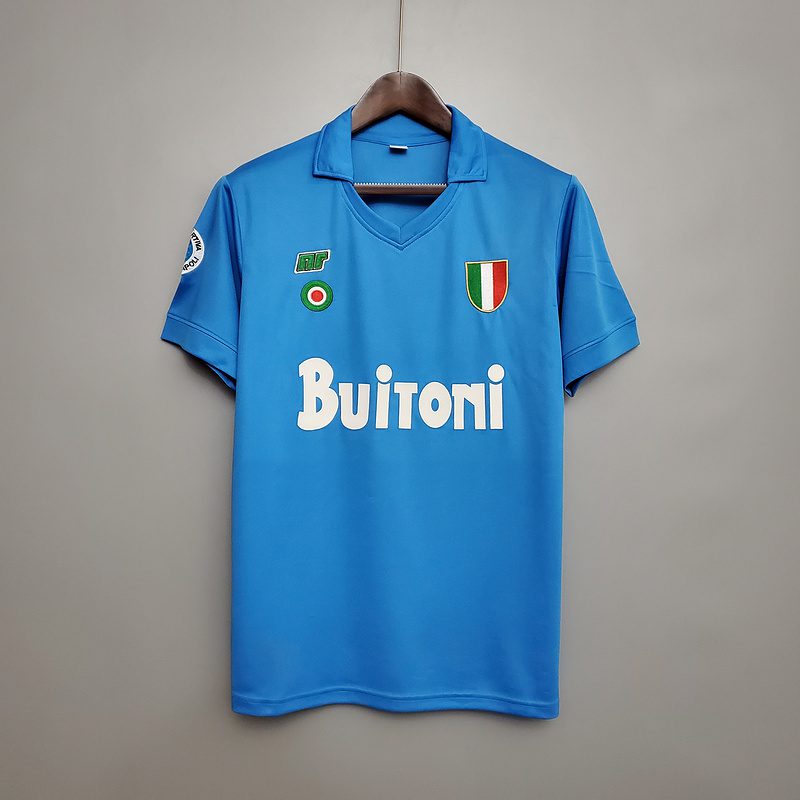 Napoli Home Retro Jersey 1987 1988