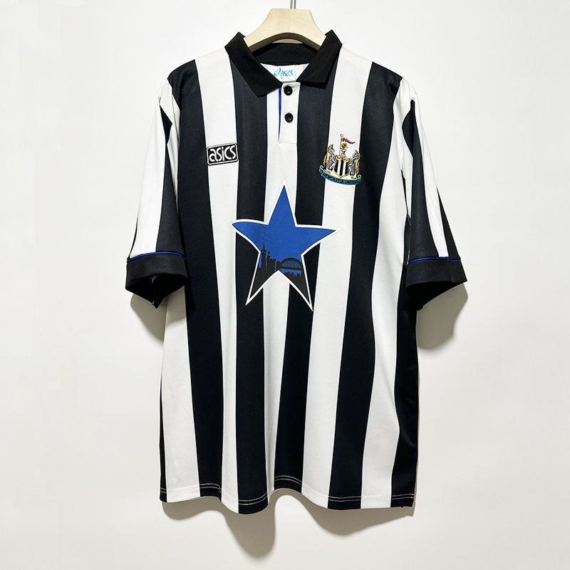 Newcastle United Home Retro Jersey 1993 1995 Season