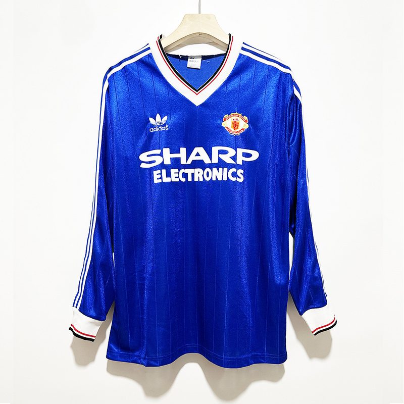Manchester United Third Long Sleeve retro jersey 1982 1983