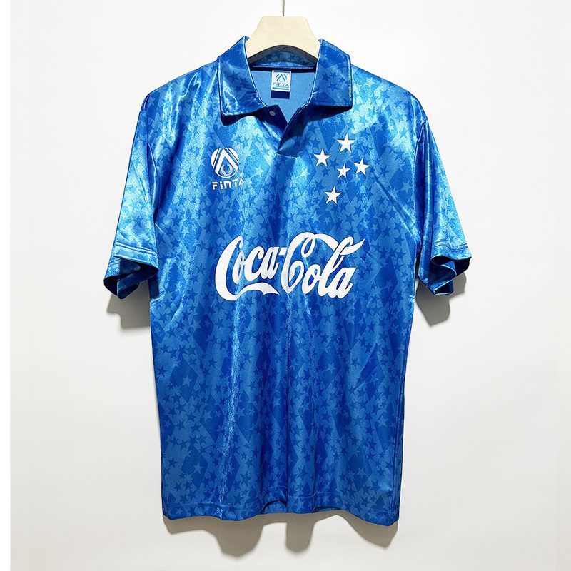 Cruzeiro Esporte Clube 1993 1994 Home Retro Jersey