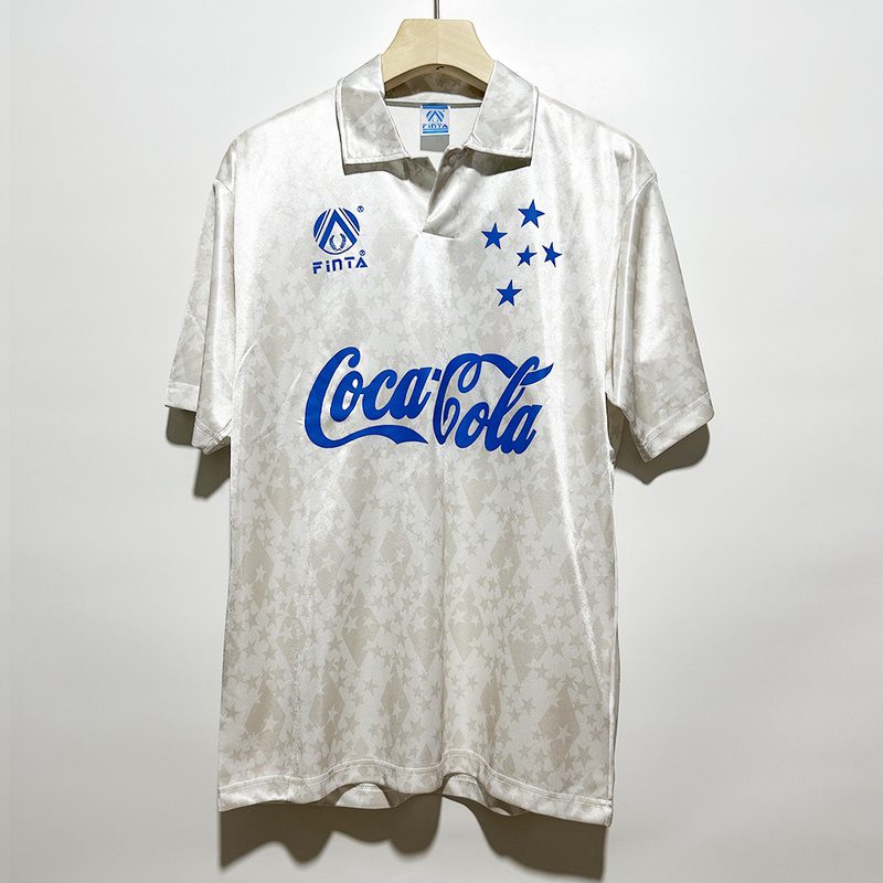 Cruzeiro Esporte Clube 1993 1994 Away Retro Jersey