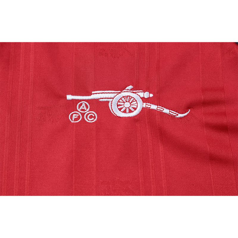 Arsenal 1988 1991 Home Long Sleeve Retro Jersey - Image 5