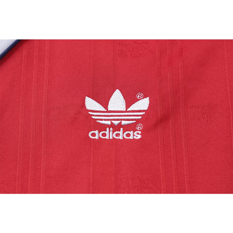 Arsenal 1988 1991 Home Long Sleeve Retro Jersey - Image 6