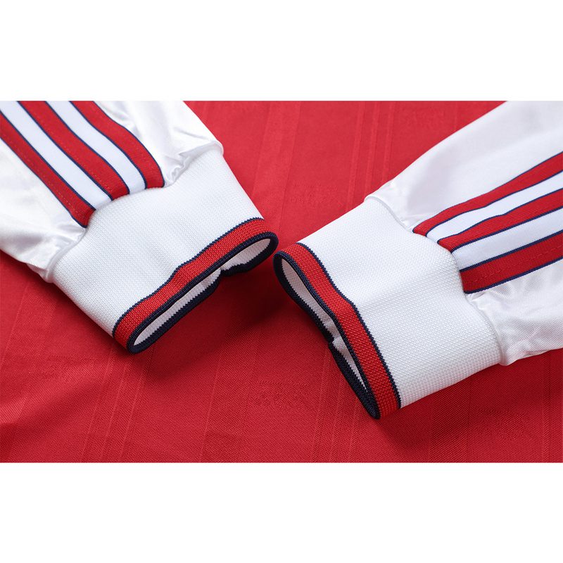 Arsenal 1988 1991 Home Long Sleeve Retro Jersey - Image 8