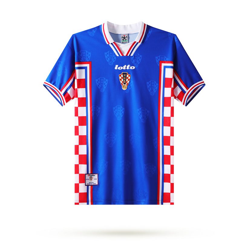 Croatia 1998 France World Cup Away Jersey
