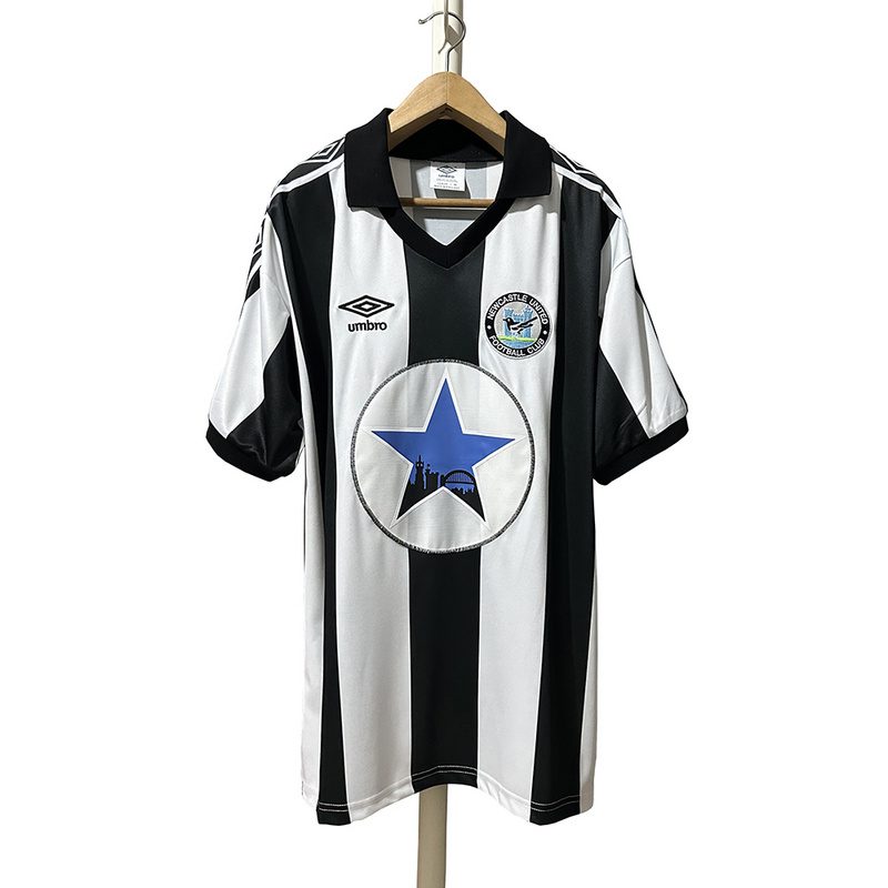 Newcastle United Home Retro Jersey 1980 1982