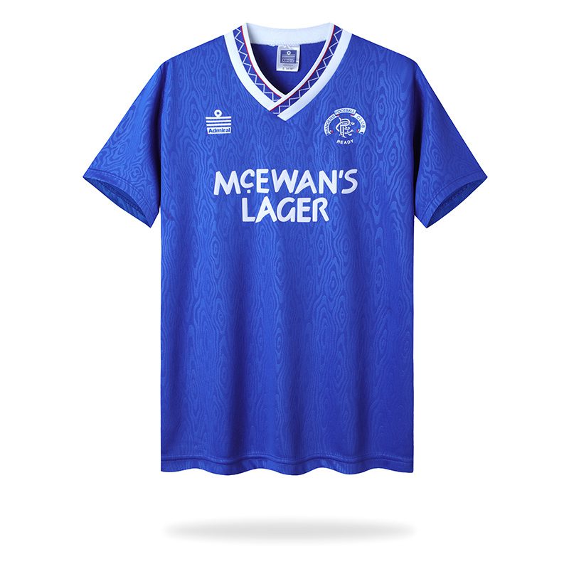 Rangers Home Retro Jersey 1990 1992 Season