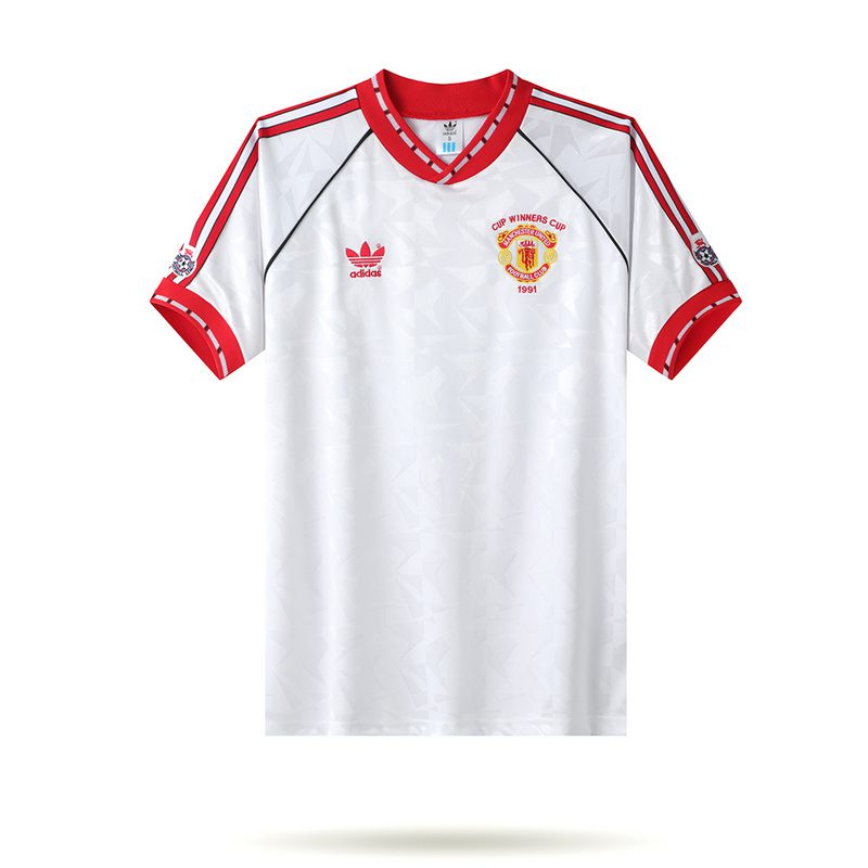 Manchester United 1991 UEFA CUP WINNERS CUP Final  Jersey(With Patch)