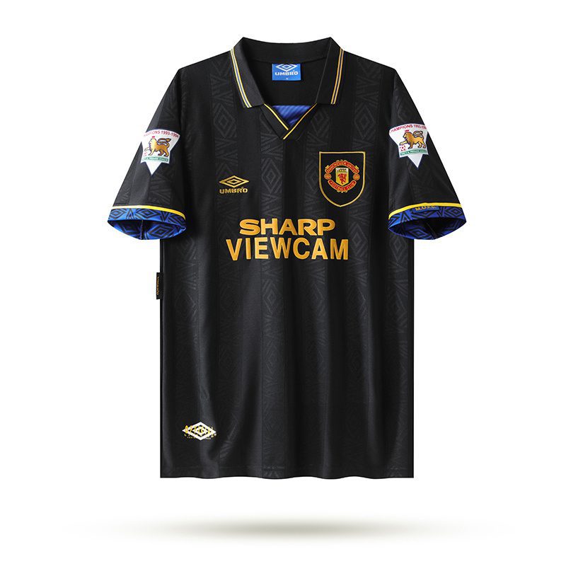 Manchester United Away Retro Jersey 1993-1994 Season (With Premier Patch)
