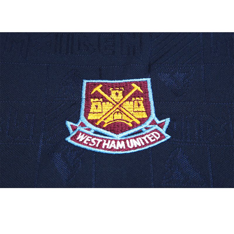West Ham x Iron Maiden 1999 2001 Home Jersey - Image 6