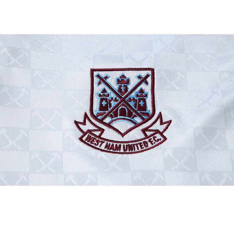 West Ham United Away Retro Jersey 1989 1990 - Image 6