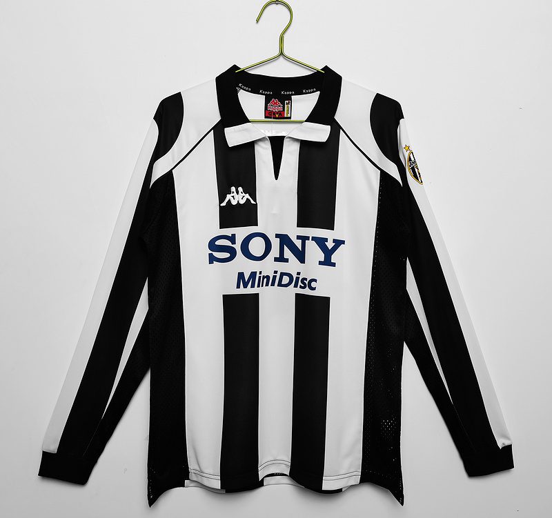 Juventus 1997 1998 Home Long Sleeve Retro Shirt