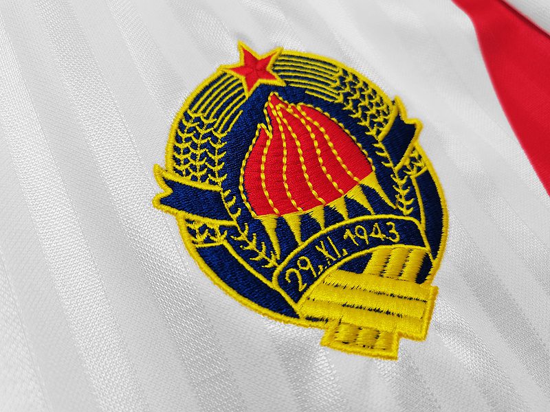 Yugoslavia 1990 Away Retro Jersey - Image 5