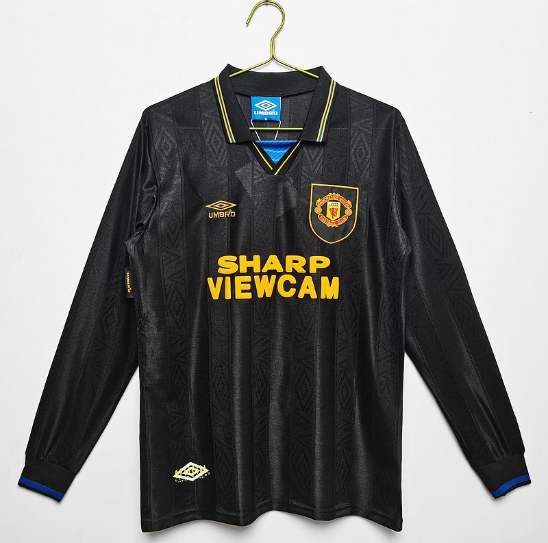 Manchester United Away Retro Shirt Long Sleeve 1993 1994