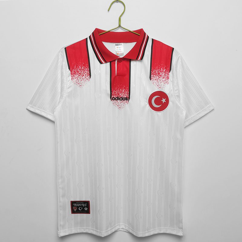 Turkey 1996 Away Retro Jersey