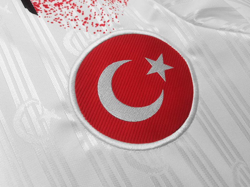 Turkey 1996 Away Retro Jersey - Image 9