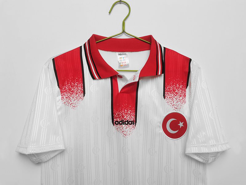 Turkey 1996 Away Retro Jersey - Image 6