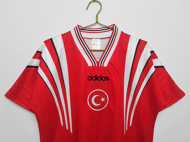 Turkey 1996 Home Retro Jersey - Image 3