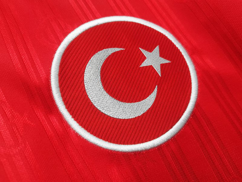 Turkey 1996 Home Retro Jersey - Image 8