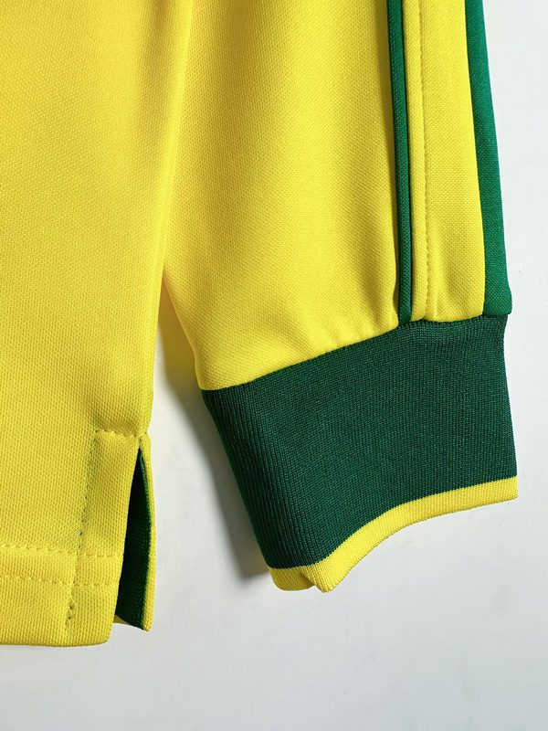 Brazil 1998 Home Long Sleeve Jersey - Image 4