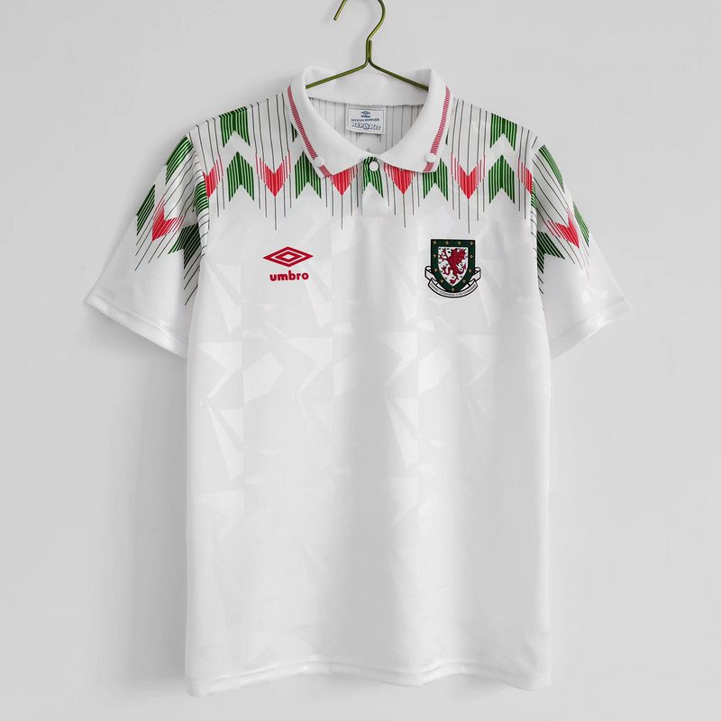 Wales Away Retro Shirt 1990 1992