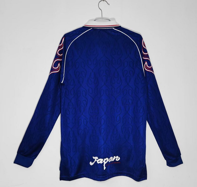 Alternative view of Japan 1998 Home Long Sleeve Retro Jersey