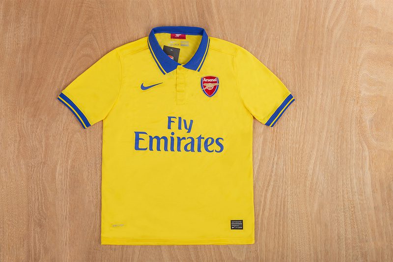 Arsenal Away 2013 2014 Retro Jersey - Image 3