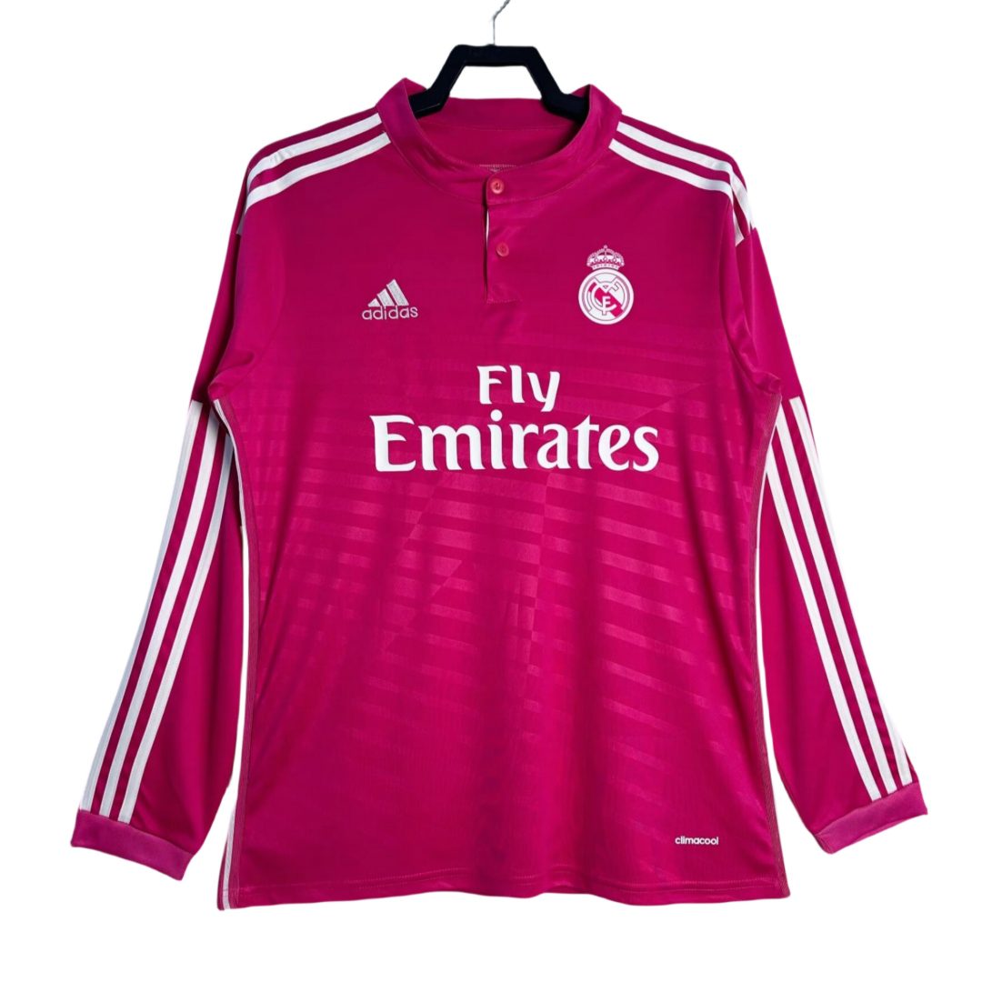 Real Madrid 2014 2015 Away Long Sleeve Jersey