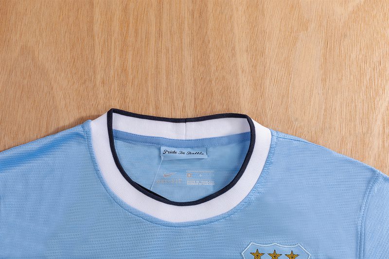 Manchester City 2013 2014 Home Retro Jersey - Image 4