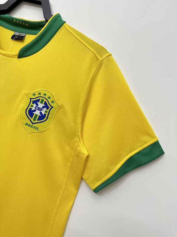 Brazil 2006 Home Retro Jersey - Image 5