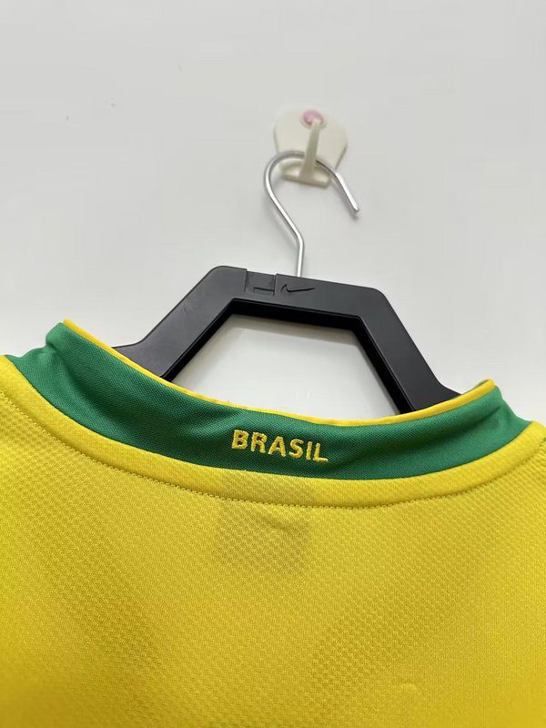 Brazil 2006 Home Retro Jersey - Image 7